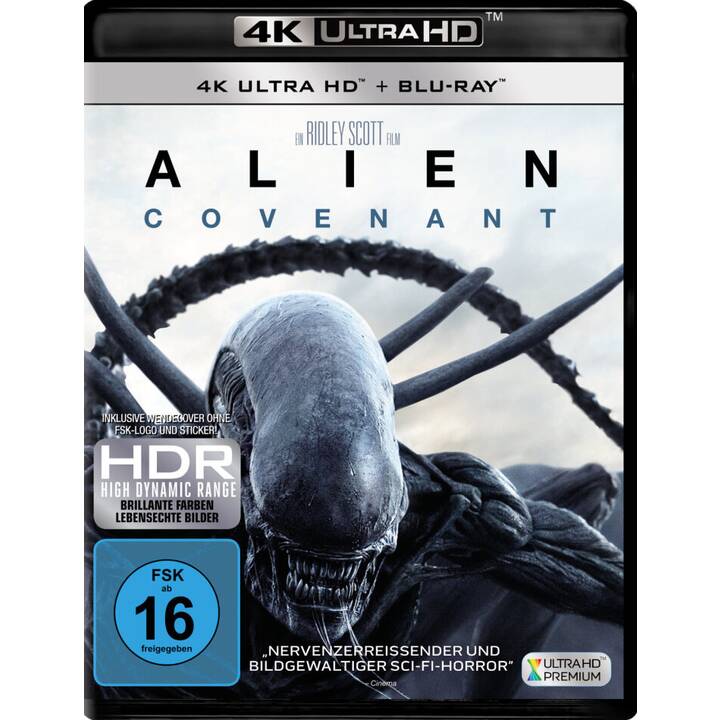 Alien: Covenant (4K Ultra HD, DE, EN, IT, ES)