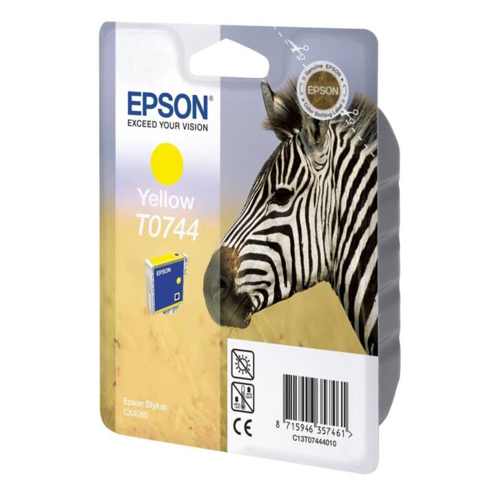 EPSON C13T074440 (Jaune, 1 pièce)