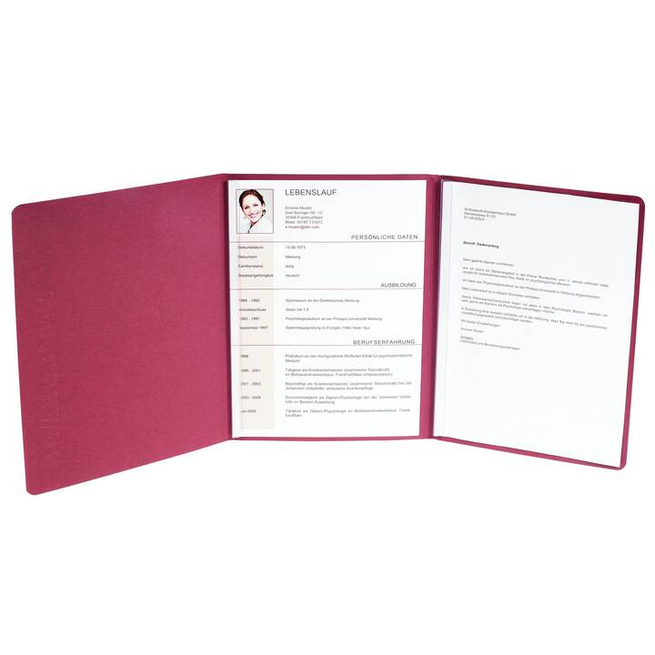 EXACOMPTA Dossier de candidature (Rouge, A4, 1 pièce)