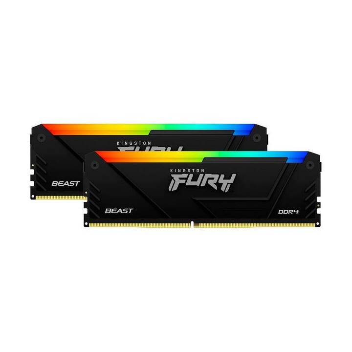 KINGSTON TECHNOLOGY Fury Beast KF436C18BB2AK2 (2 x 16 Go, DDR4 3600 MHz, DIMM 288-Pin)