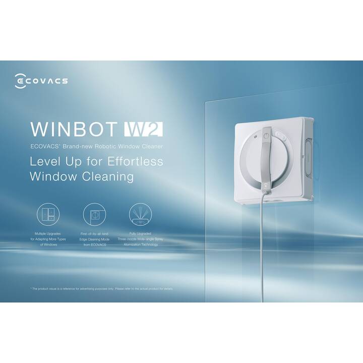 ECOVACS Robots nettoyeurs de vitres Winbot W2 Omni