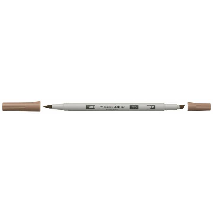 TOMBOW Dual Brush ABT Pro 992 Penna a fibra (Sabbia, 1 pezzo)