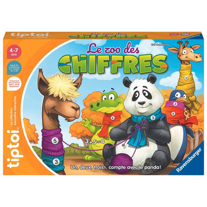 TIPTOI Le zoo des chiffres Lernspiel (FR)