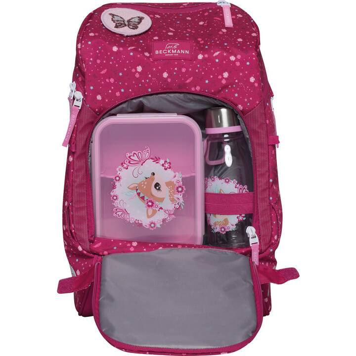 BECKMANN Schulranzen Active Air FLX Forest Deer (25 l, Rosé) Interdiscount