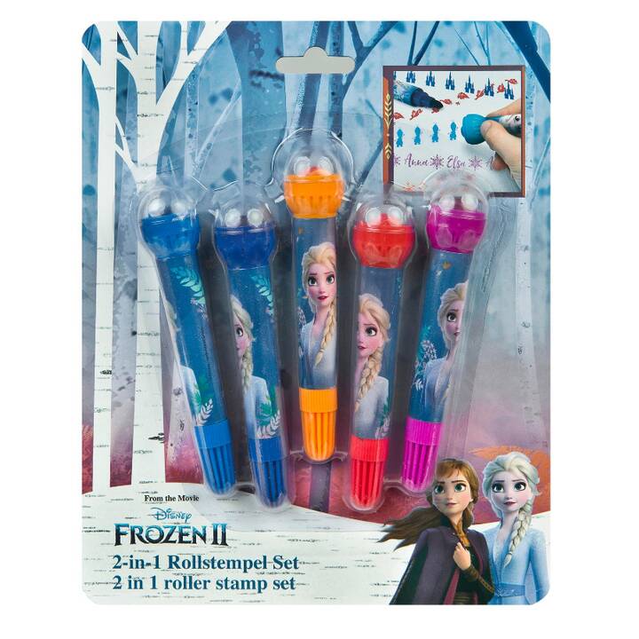 UNDERCOVER Tampon image 2-in-1 Frozen (Multicolore, 5 pièce)