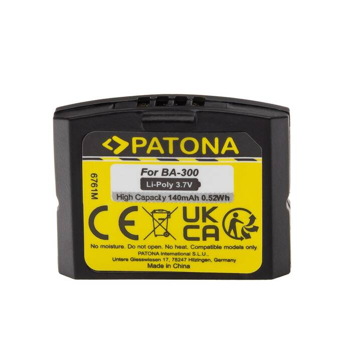 PATONA Batterie / Accumulateur (Noir)