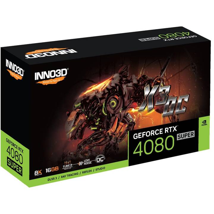 INNO3D X3 OC Nvidia RTX 4080 SUPER (16 Go)