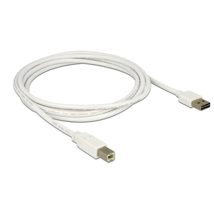 DELOCK Câble USB (USB 2.0 de type B, USB 2.0 de type A, 2 m)