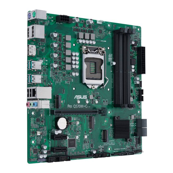 ASUS Pro (LGA 1200, Intel Q570, Micro ATX)