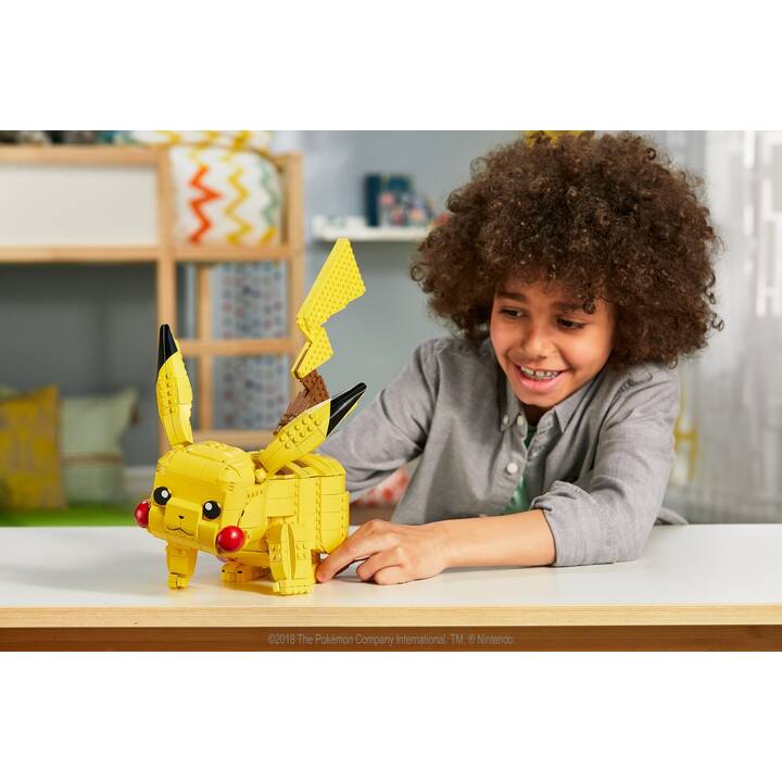 MEGA CONSTRUX Mega Construx Pokémon Jumbo Pikachu (825 pezzo)