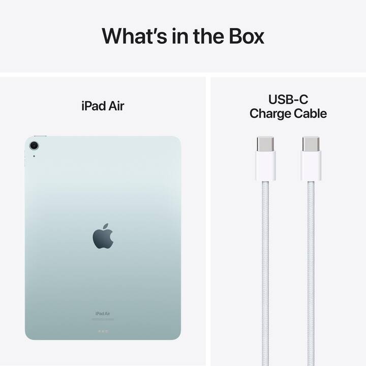 APPLE iPad Air 13 WiFi 2024 (13", 128 GB, Blu) Interdiscount