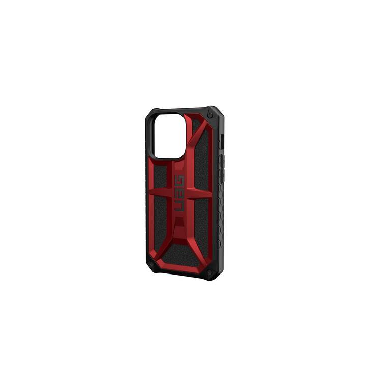 URBAN ARMOR GEAR Backcover Monarch Case Crimson (iPhone 13 Pro, Noir, Rouge)
