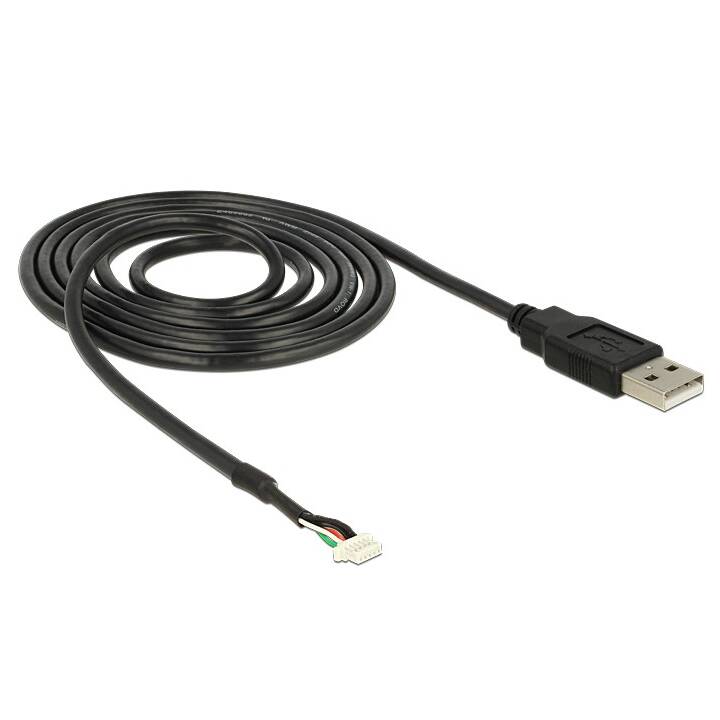 DELOCK USB-Kabel (5 Pin SMT/SMD, USB 2.0 Typ-A, 1.5 m)