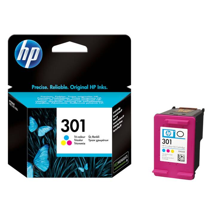 HP 301 (Gelb, Magenta, Cyan, 1 Stück)