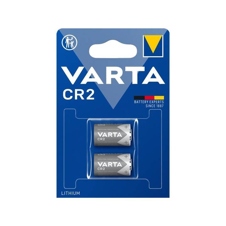 VARTA Batterie (CR2, 2 pièce)