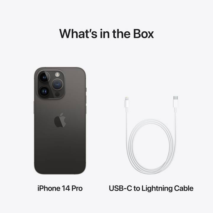 APPLE iPhone 14 Pro (5G, 128 GB, 6.1", 48 MP, Nero siderale)