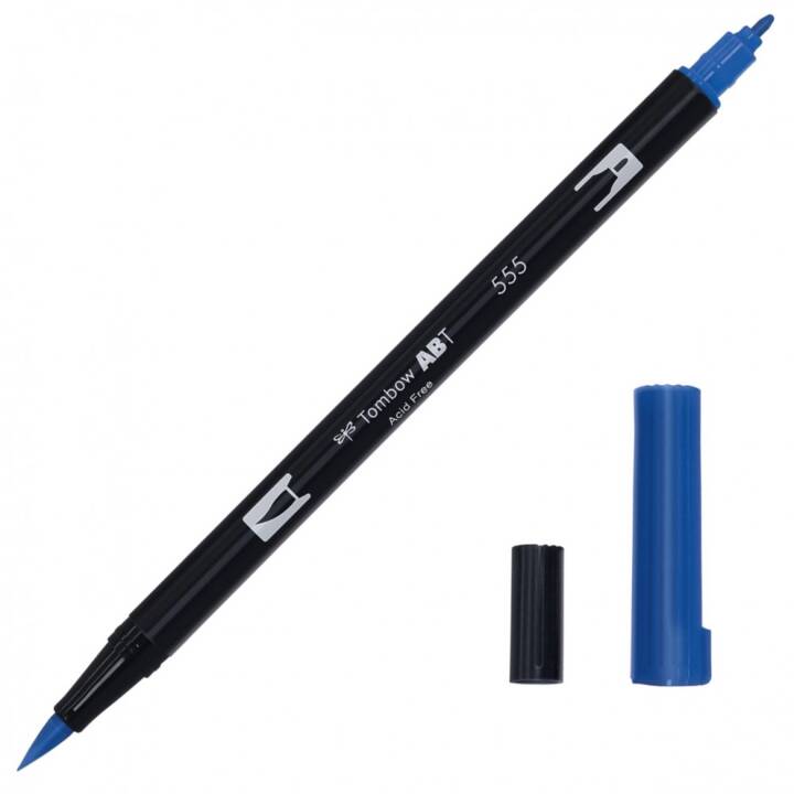 TOMBOW ABT Crayon feutre (Bleu outremer, 1 pièce)