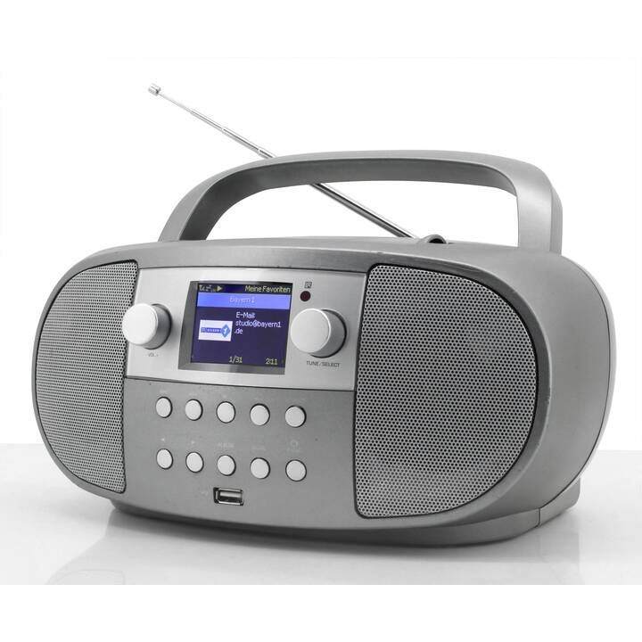 SOUNDMASTER SCD7600TI Radio internet (Argento)