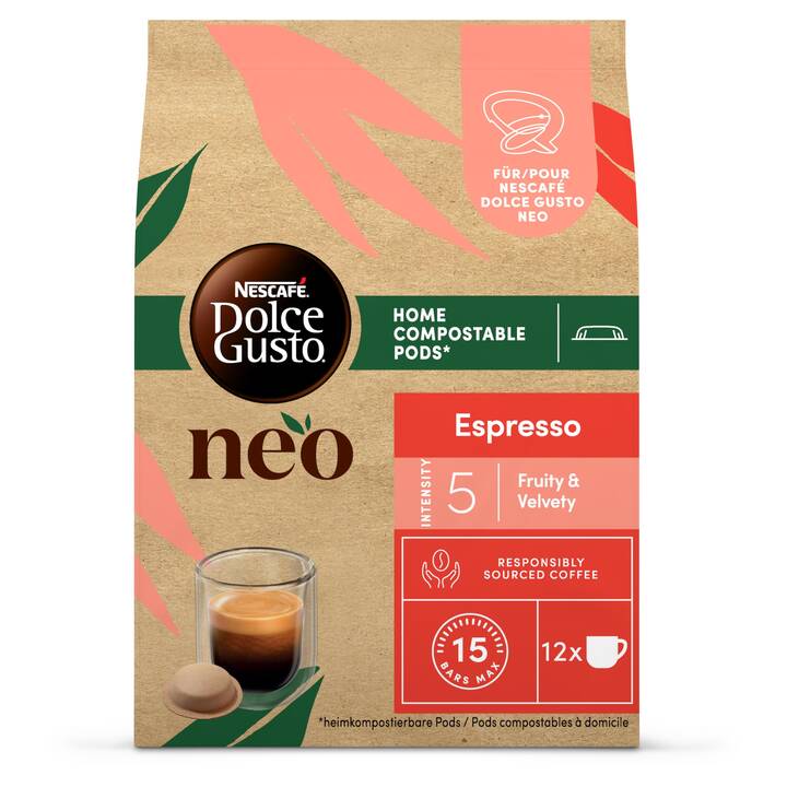 NESCAFÉ DOLCE GUSTO Kaffeekapseln Neo Espresso (12 Stück)