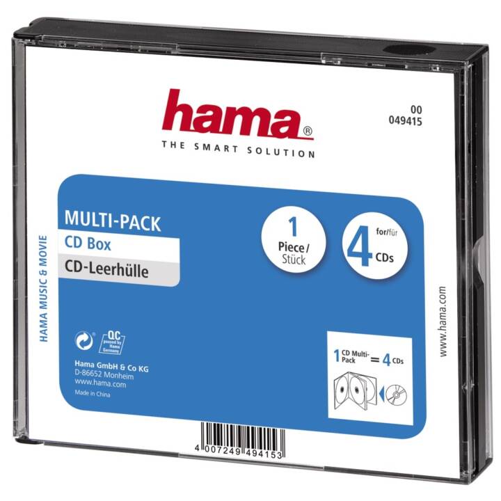 HAMA Aufbewahrungshülle Multipack (CD)