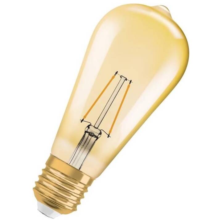 OSRAM Ampoule LED Vintage 1906 (E27, 2.5 W)