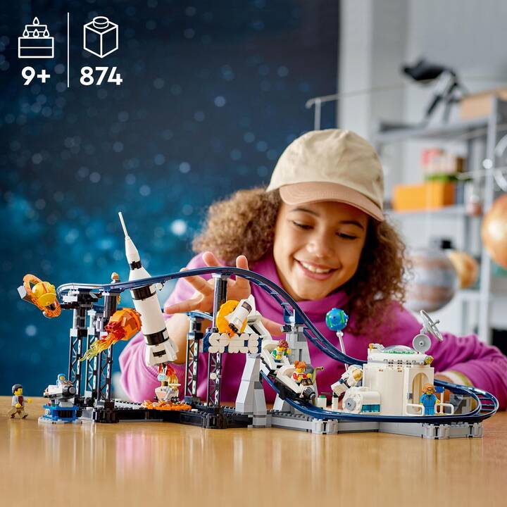 LEGO Creator 3-in-1 Weltraum-Achterbahn (31142)