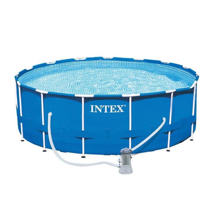 INTEX Piscina fuori terra con struttura tubolare in acciaio Metal Frame Set (457 cm x 122 cm)