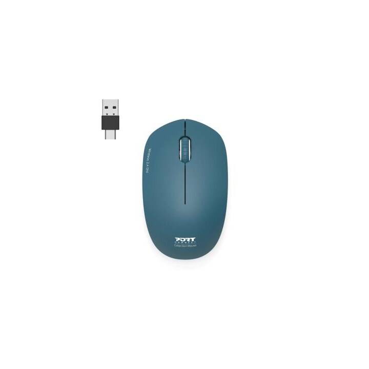 PORT DESIGNS Connect Collection Mouse (Senza fili, Office)
