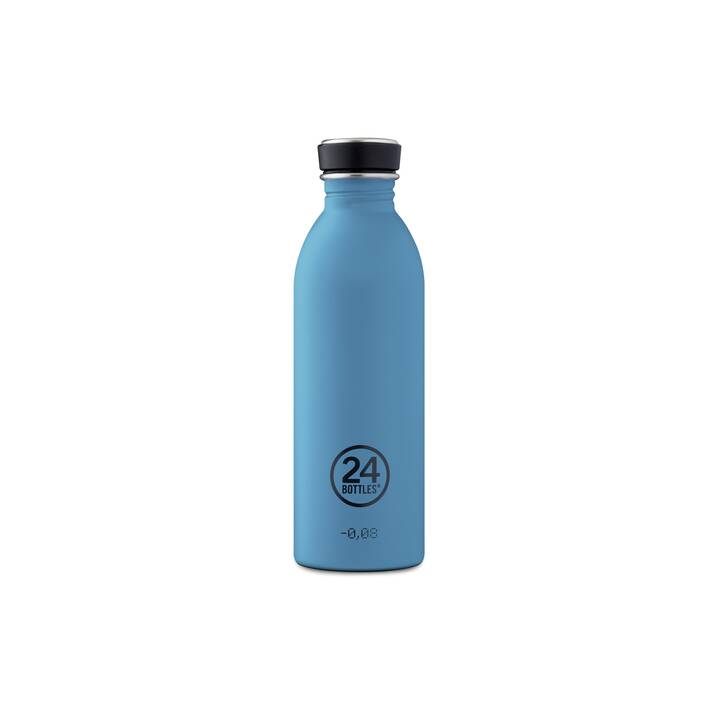 24BOTTLES Trinkflasche Urban Powder Blue (0.5 l, Hellblau, Blau)