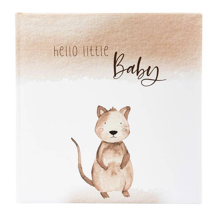GOLDBUCH Album de bébé (Animal, Brun, Blanc)