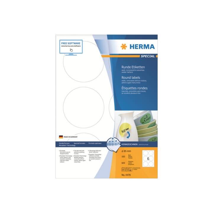 HERMA Special (85 x 85 mm)