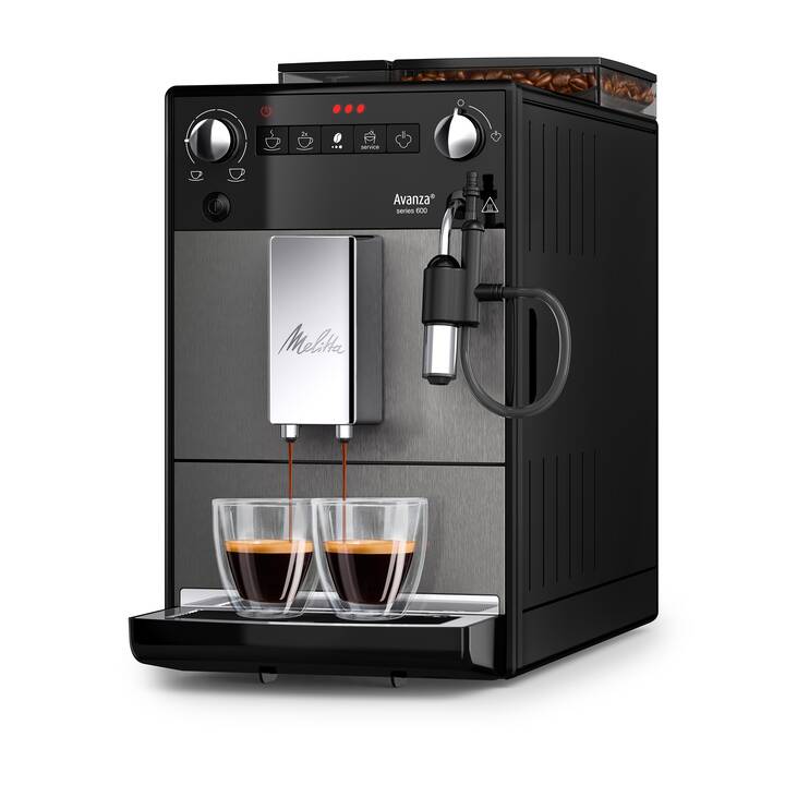 MELITTA Avanza series 600 (Argenteo titanio, 1.5 l, Macchine caffè automatiche)