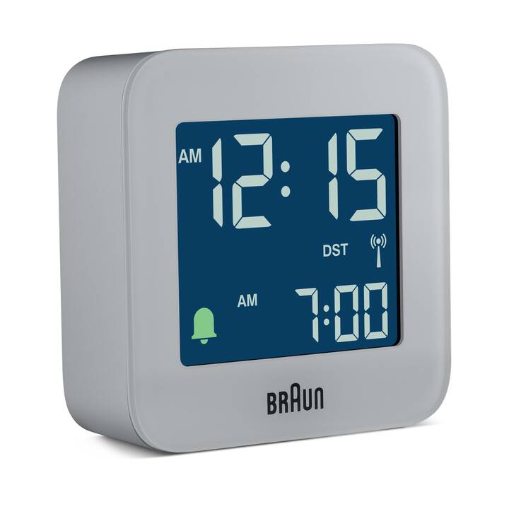 BRAUN Réveil radio-piloté BC08G-DCF (Blanc)