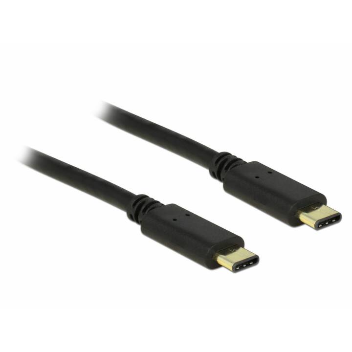 DELOCK USB-Kabel (USB 2.0 Typ-C, USB-C, 2 m)