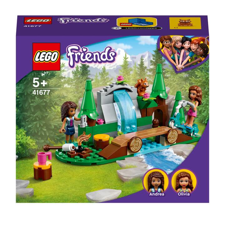 LEGO Friends La cascata nel bosco (41677)