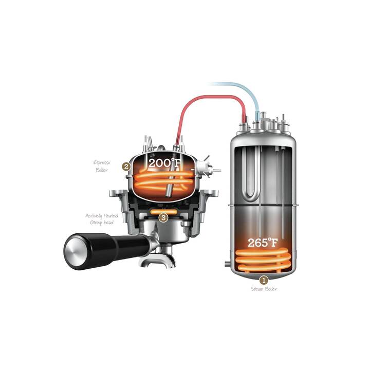 SAGE the Dual Boiler™ (Silber)
