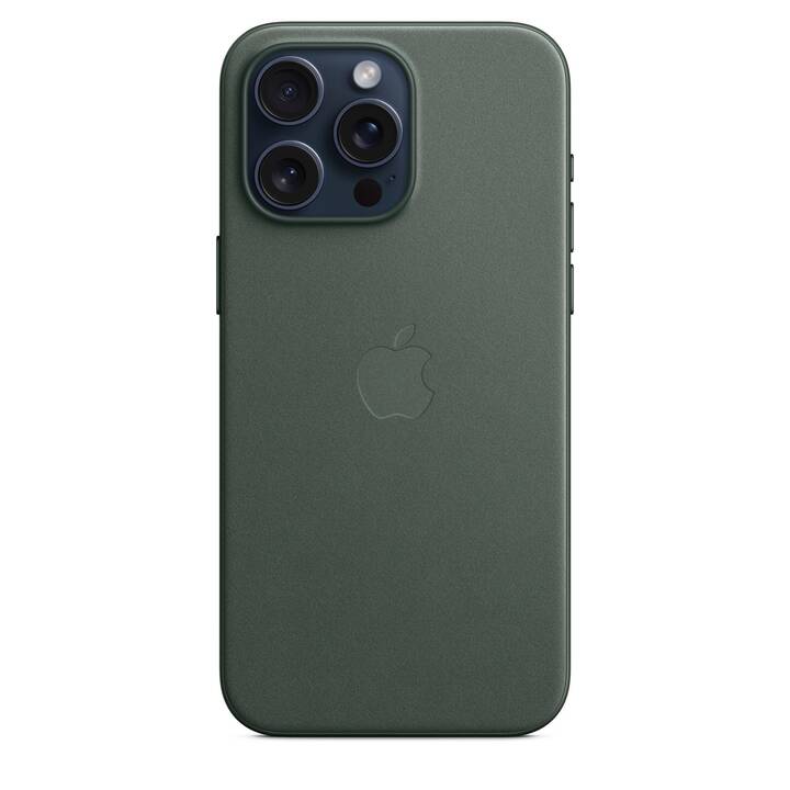 APPLE Backcover Fine Woven (iPhone 15 Pro Max, Verde)