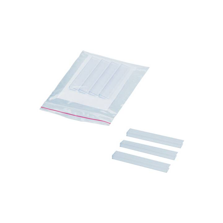 STYRO Étiquettes (Transparent, Blanc, 10 pièce)