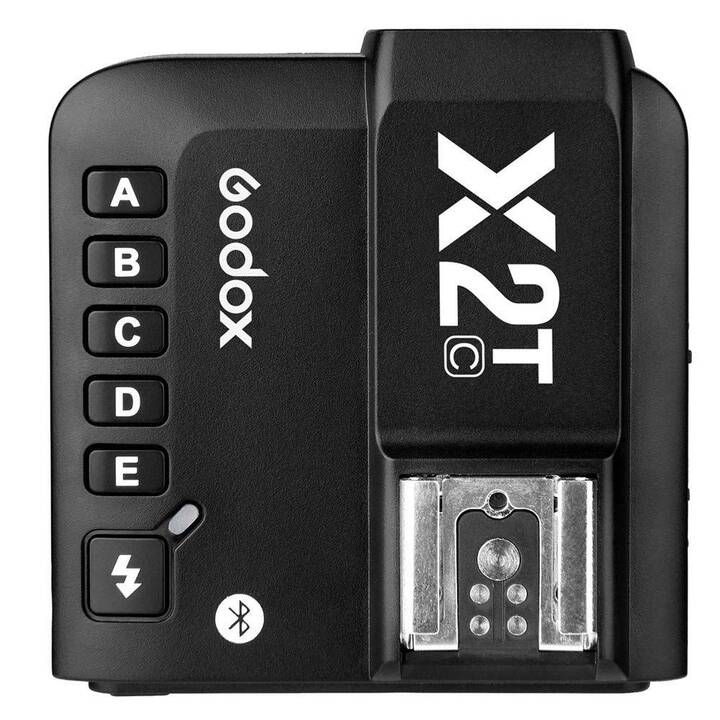 GODOX X2T-C Blitzgerät-Auslöser (Schwarz, 70 x 72 mm)