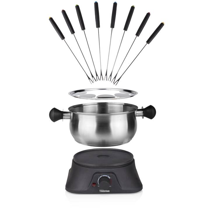 TRISTAR Fondue-Set FO-1109 (Bourguignonne, Chinoise, 20 cm)