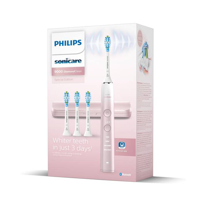 PHILIPS Sonicare DiamondClean 9000 Series HX9911/79 (Rosa, Bianco)