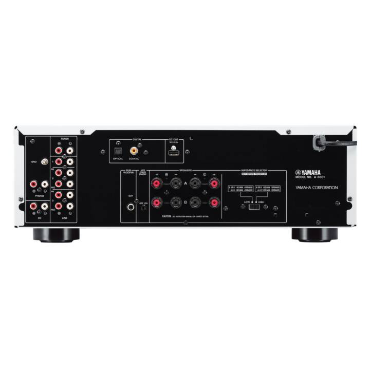 YAMAHA A-S301 (Amplificatori per stereo, 190.0 W, Nero)