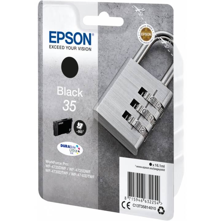 EPSON T358140 (Schwarz, 1 Stück)