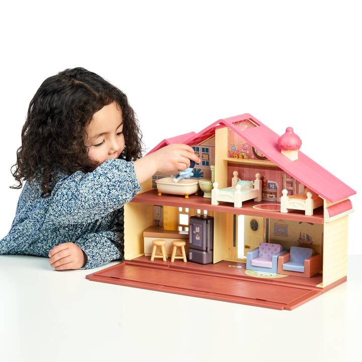MOOSE Bluey's Family Home Puppenhaus (Mehrfarbig)
