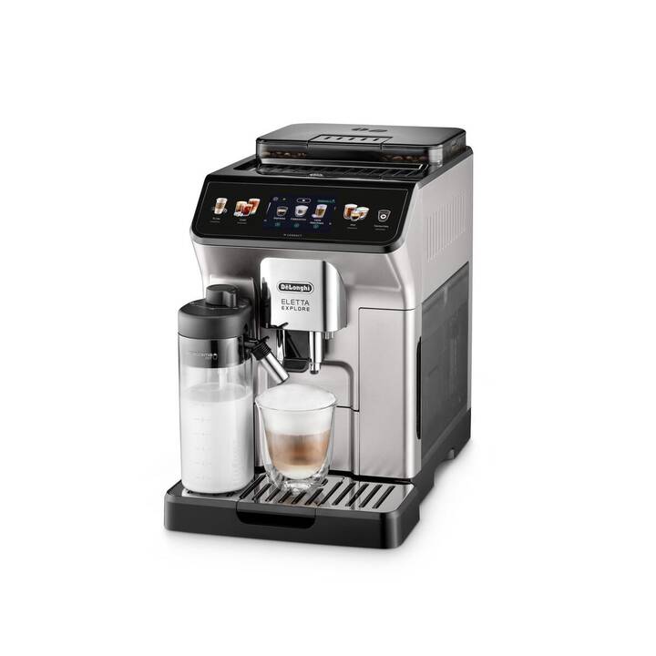 DELONGHI Eletta Explore ECAM450.65.S (Silber, 1.8 l, Kaffeevollautomat)