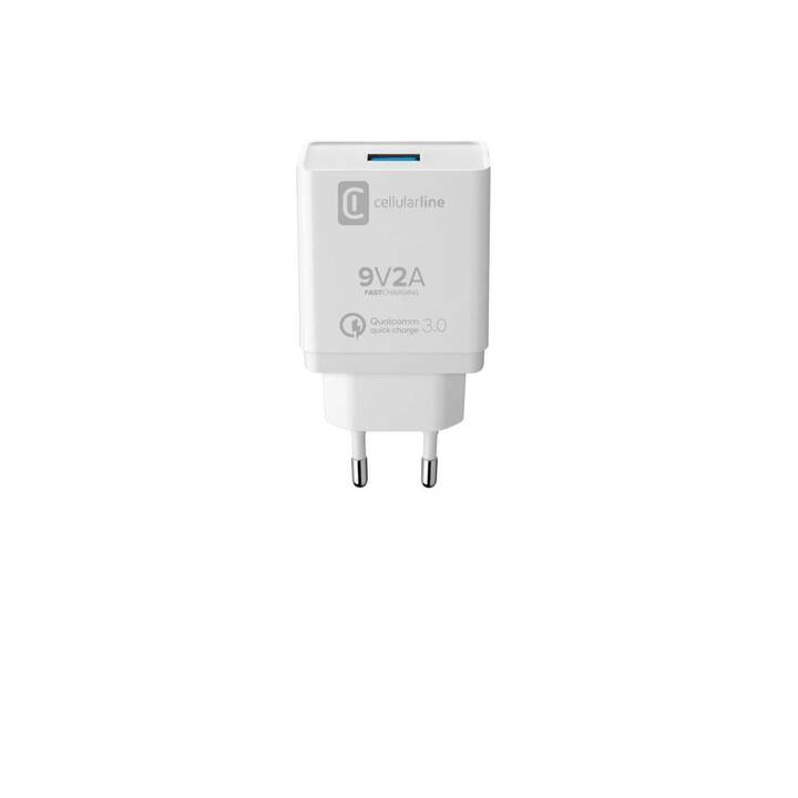 CELLULAR LINE Chargeur mural (USB-A)