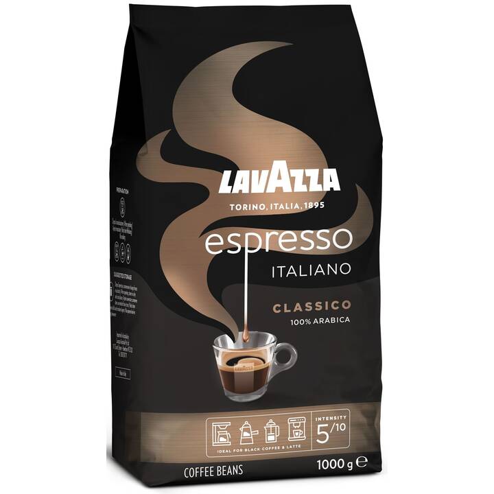 LAVAZZA Caffè in grani L'Espresso Italiano Classico (1000 g)