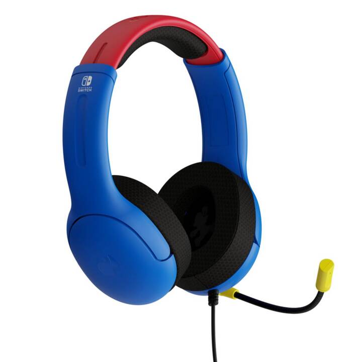 PDP Gaming Headset Airlite Mario (Over-Ear)