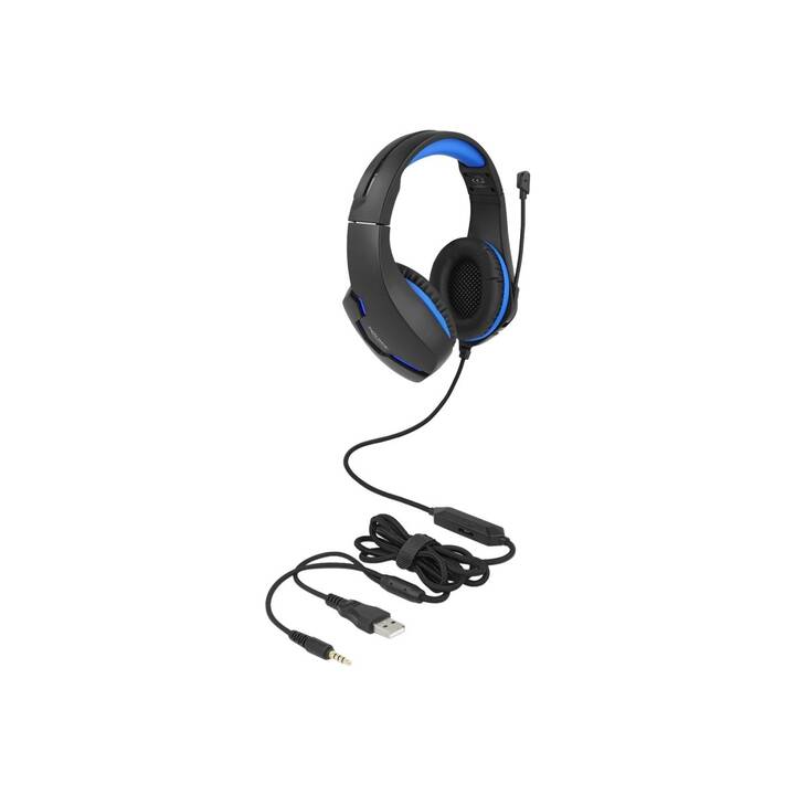 DELOCK Gaming Headset LED (Over-Ear)