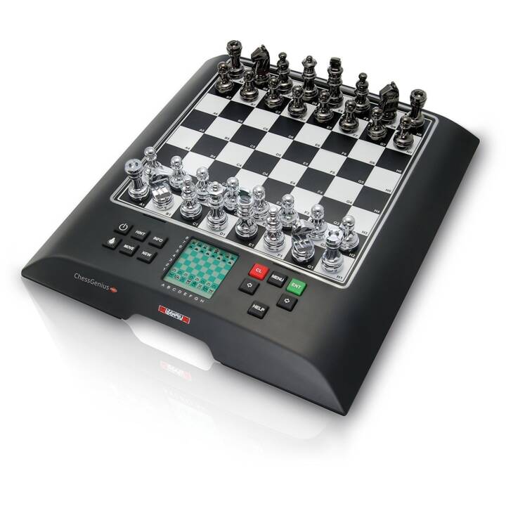 MILLENNIUM PLAY ChessGenius Pro M812 Ordinateur d'échecs (Blanc, Noir, 1 pièce)